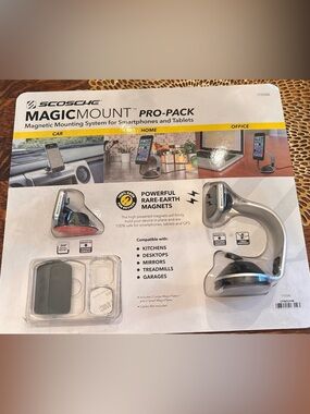 Scosche MagicMount Pro-Pack (Model 1155506) magnetic mounting system
